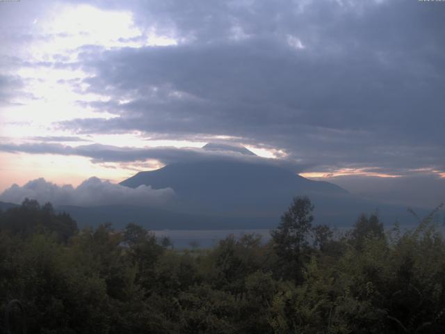 山中湖からの富士山