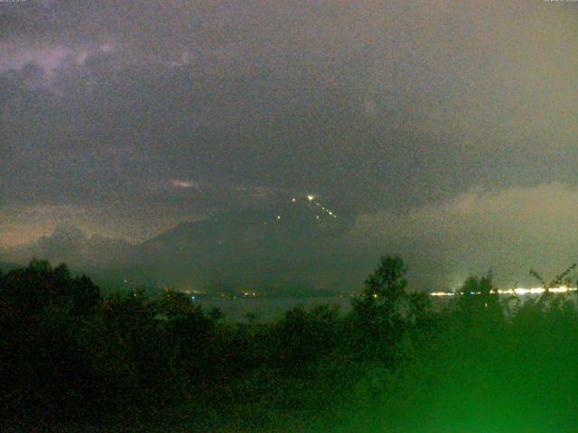 山中湖からの富士山