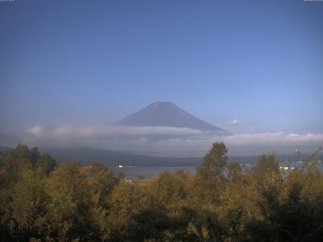 山中湖からの富士山