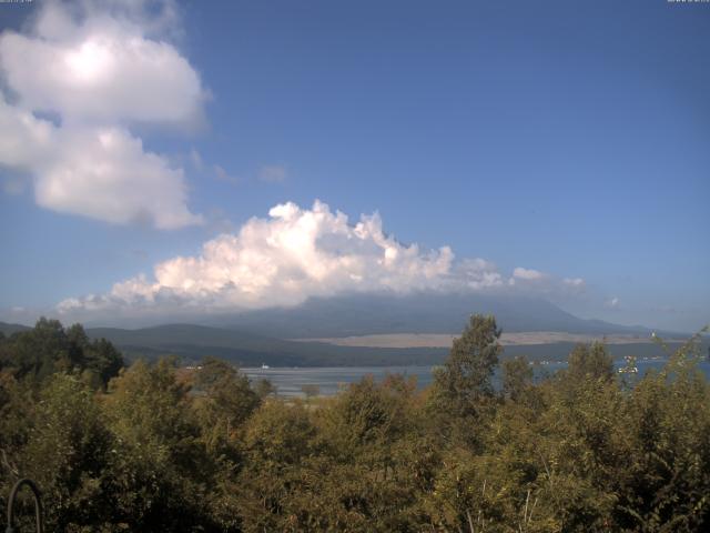 山中湖からの富士山