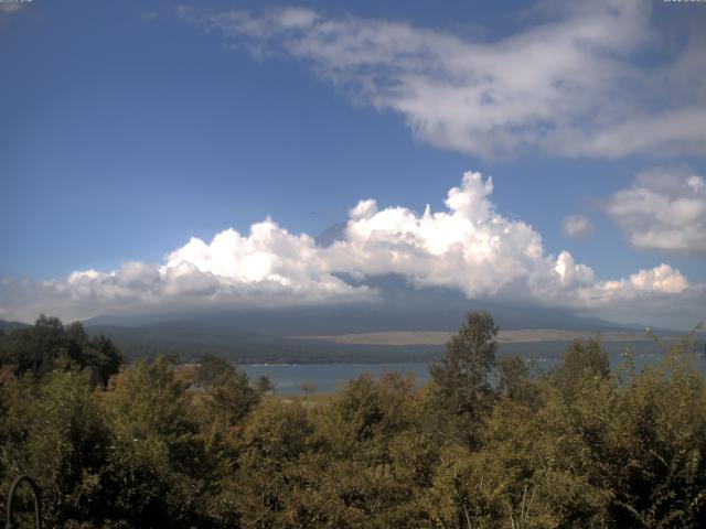 山中湖からの富士山