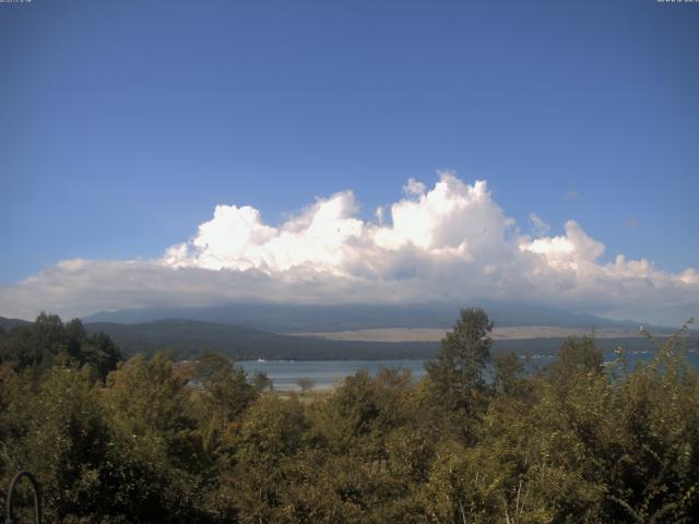 山中湖からの富士山