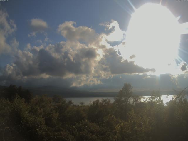 山中湖からの富士山