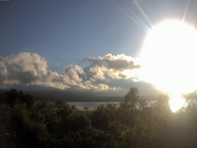 山中湖からの富士山