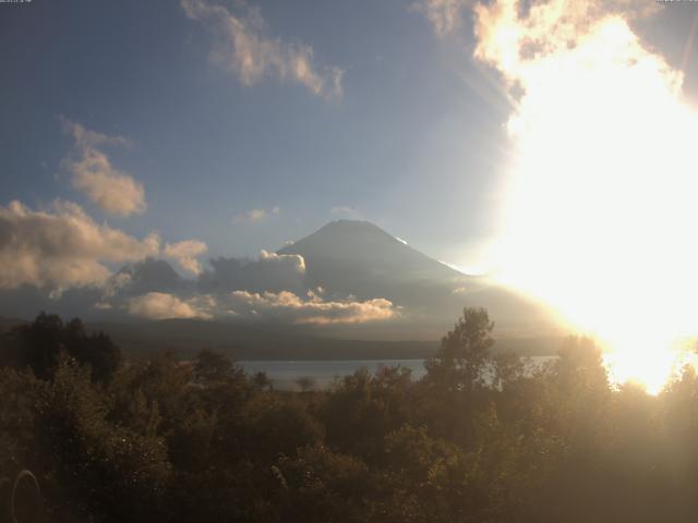 山中湖からの富士山