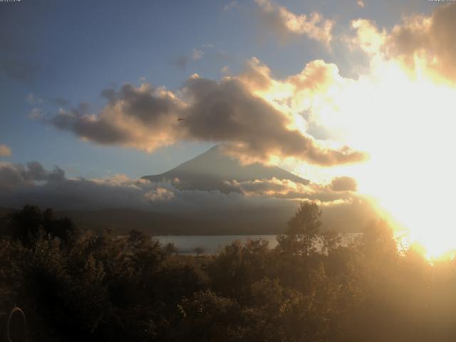 山中湖からの富士山