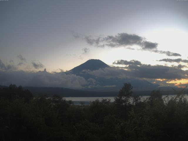 山中湖からの富士山