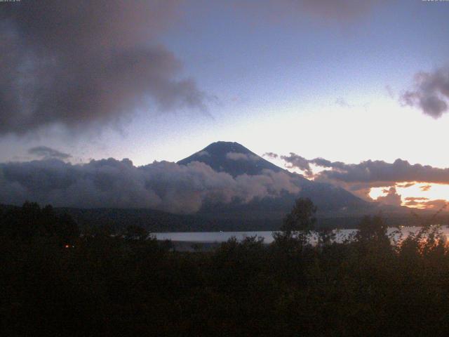 山中湖からの富士山