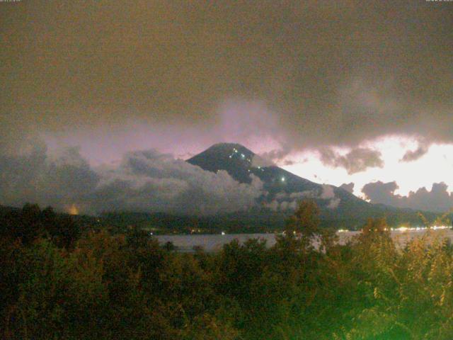 山中湖からの富士山