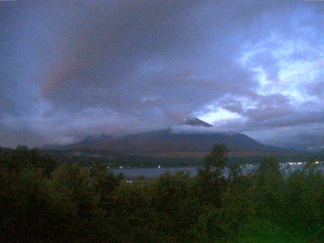 山中湖からの富士山