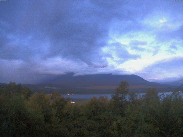 山中湖からの富士山