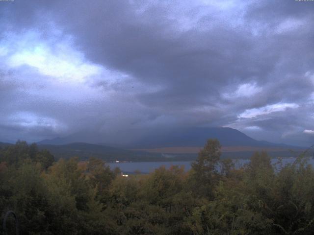 山中湖からの富士山