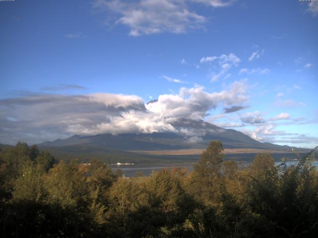 山中湖からの富士山