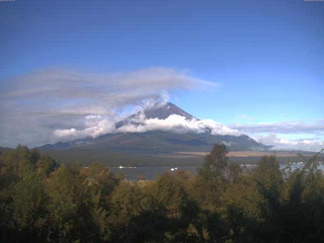 山中湖からの富士山