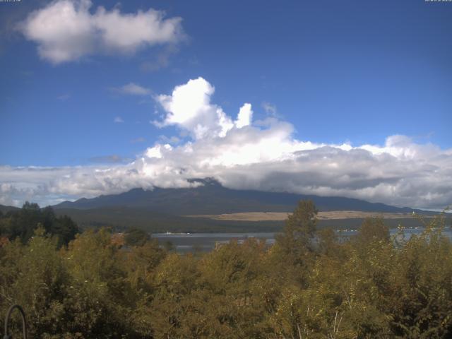 山中湖からの富士山