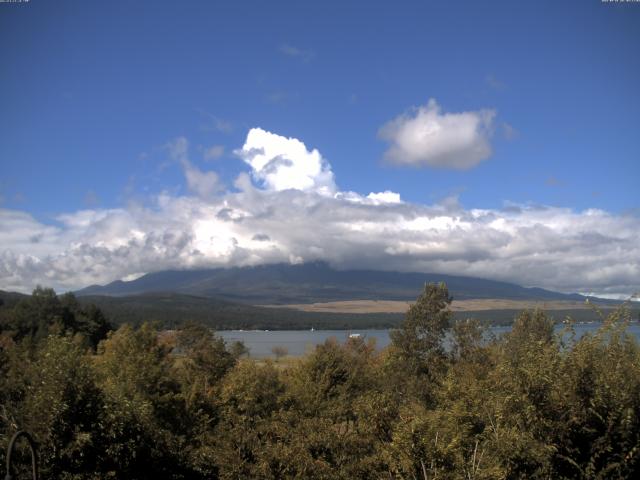 山中湖からの富士山