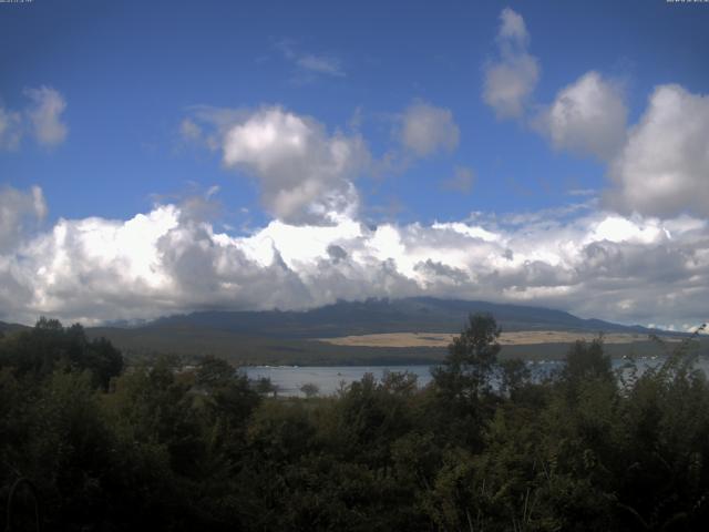 山中湖からの富士山