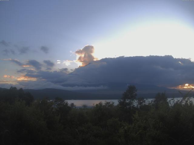 山中湖からの富士山