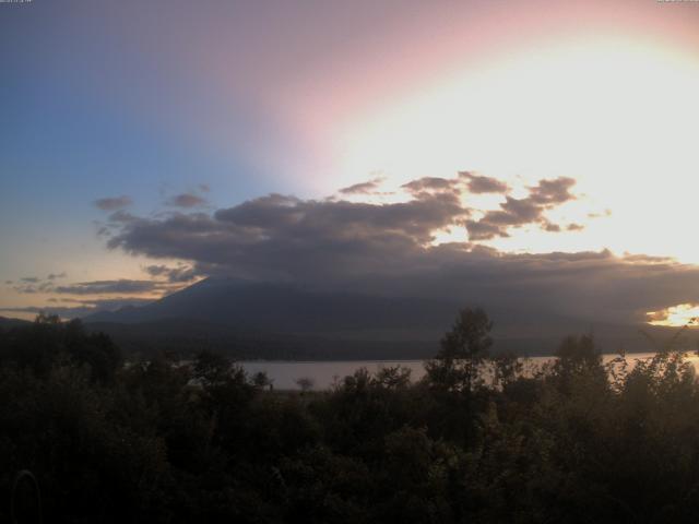 山中湖からの富士山