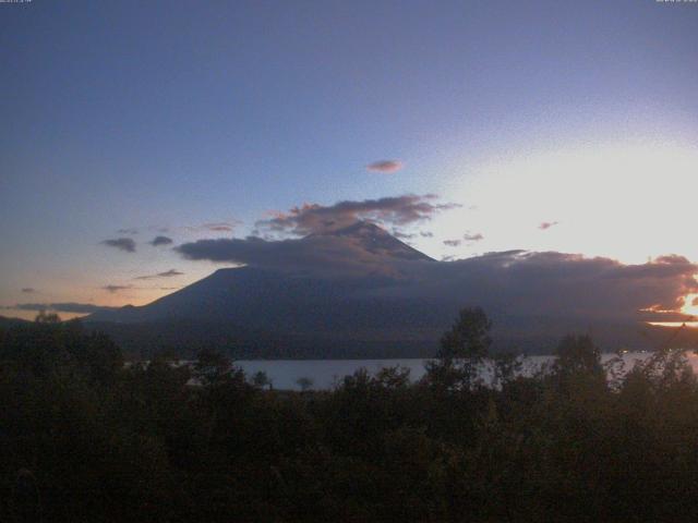 山中湖からの富士山