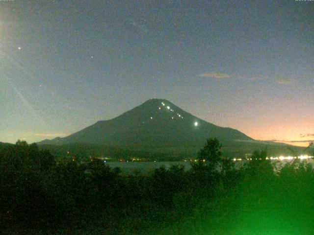 山中湖からの富士山