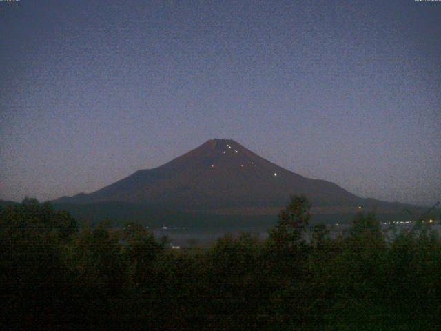 山中湖からの富士山