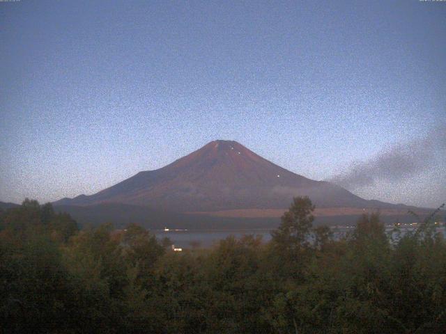 山中湖からの富士山