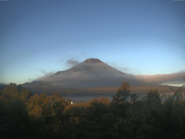 山中湖からの富士山