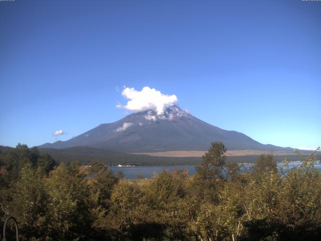 山中湖からの富士山