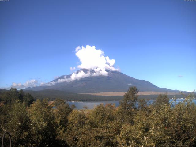 山中湖からの富士山