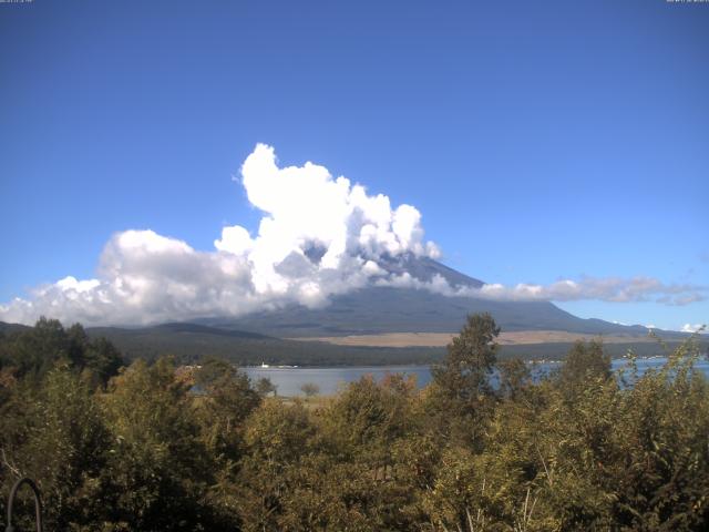 山中湖からの富士山