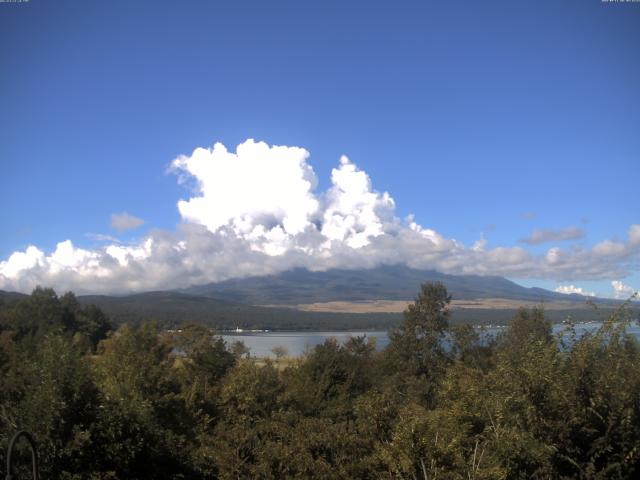 山中湖からの富士山