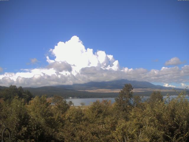 山中湖からの富士山