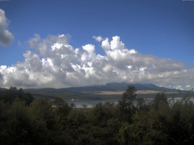 山中湖からの富士山