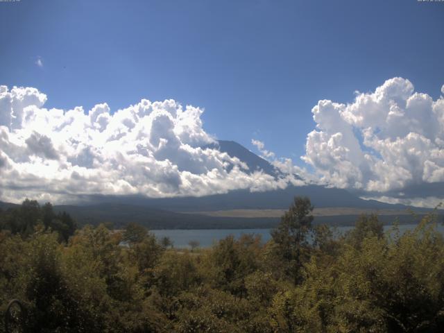 山中湖からの富士山