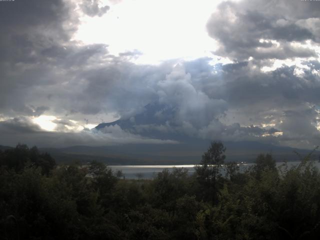 山中湖からの富士山