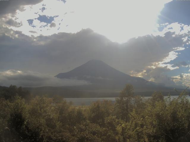 山中湖からの富士山