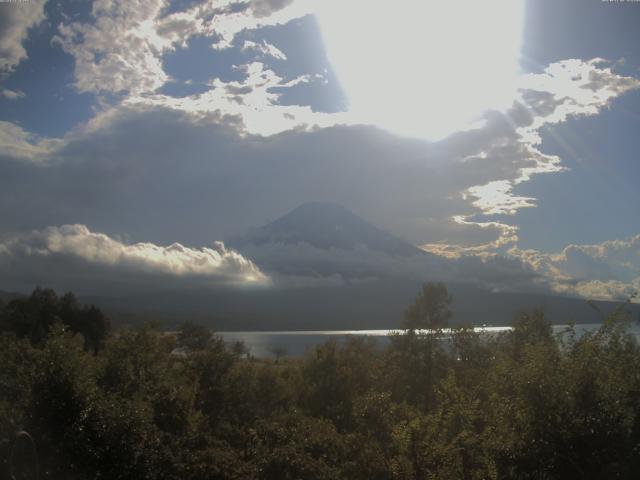 山中湖からの富士山