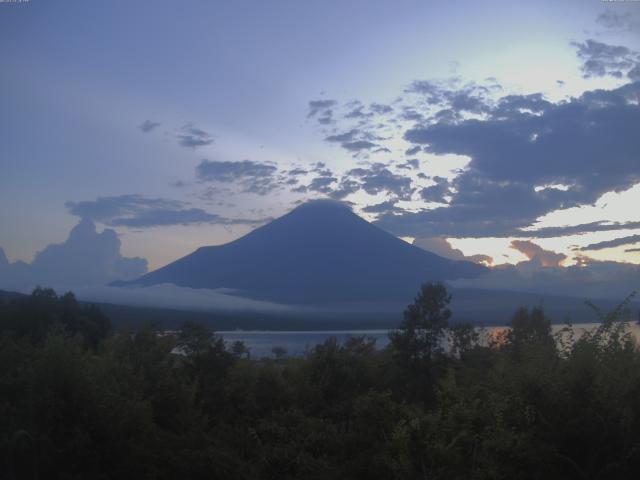 山中湖からの富士山