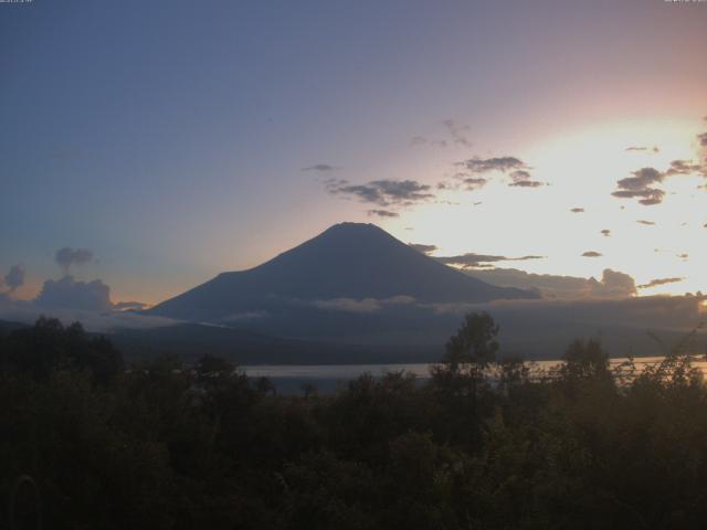 山中湖からの富士山