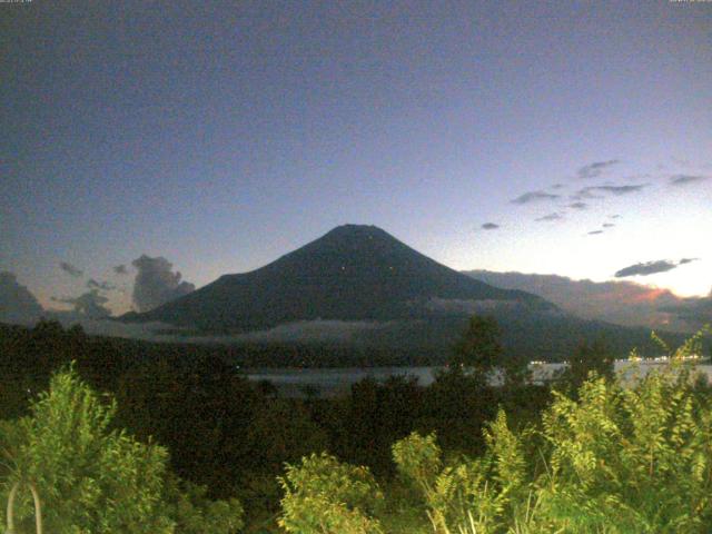 山中湖からの富士山