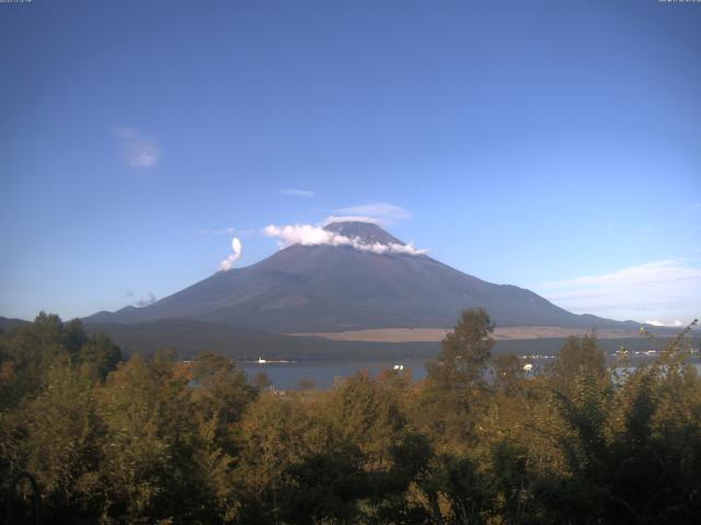 山中湖からの富士山