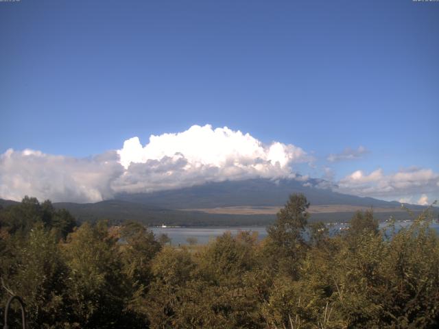 山中湖からの富士山