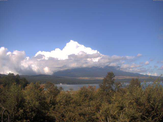 山中湖からの富士山