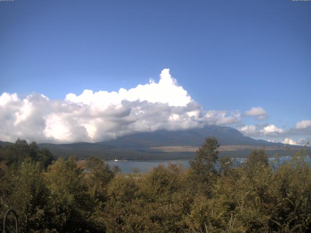 山中湖からの富士山