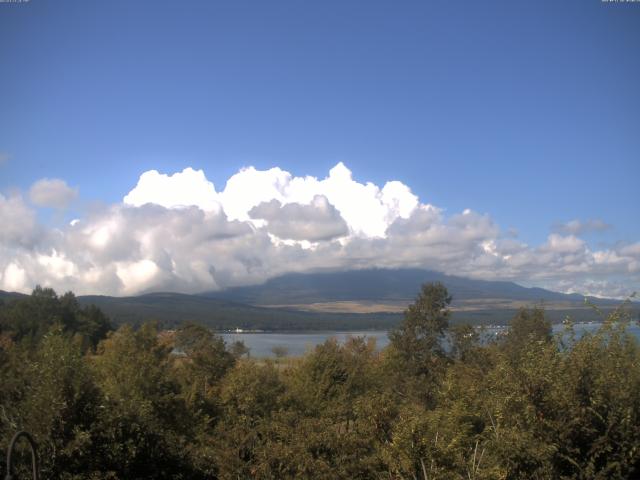 山中湖からの富士山