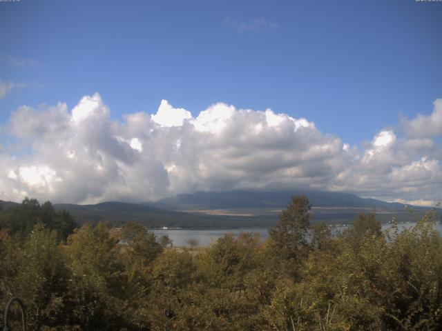 山中湖からの富士山