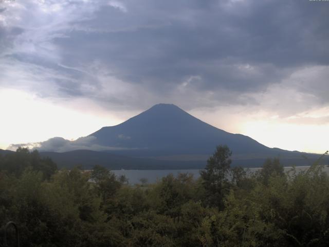 山中湖からの富士山