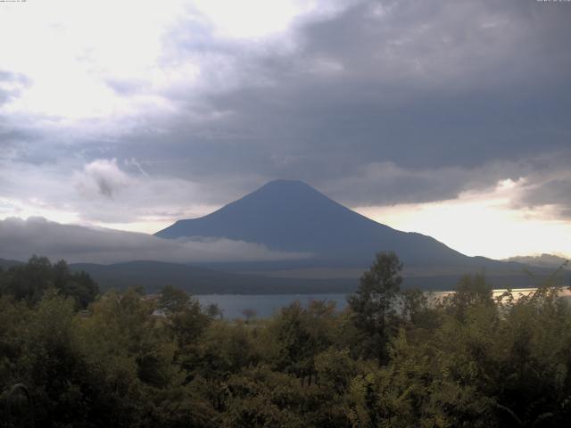 山中湖からの富士山