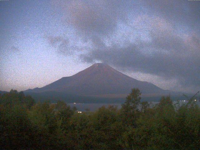 山中湖からの富士山